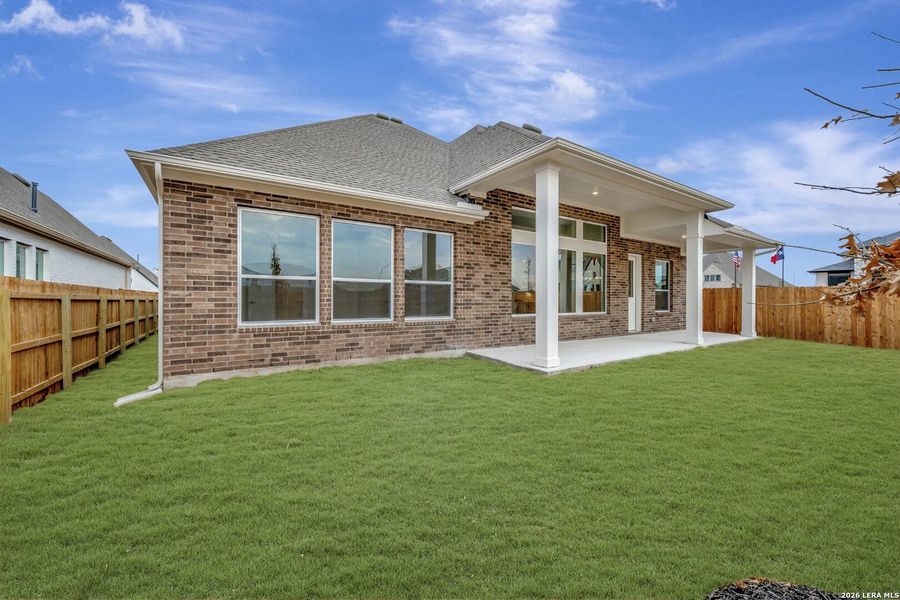 Exterior details and patio area of a home in , San Antonio (Image 3). Exterior details and patio area of a home in , San Antonio (Image 3).