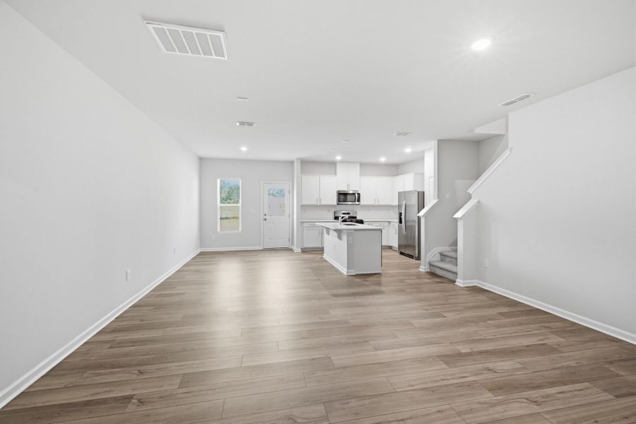 Spacious, unfurnished interior of a new home in Carpenter Falls, Durham (Image 33). Spacious, unfurnished interior of a new home in Carpenter Falls, Durham (Image 33).