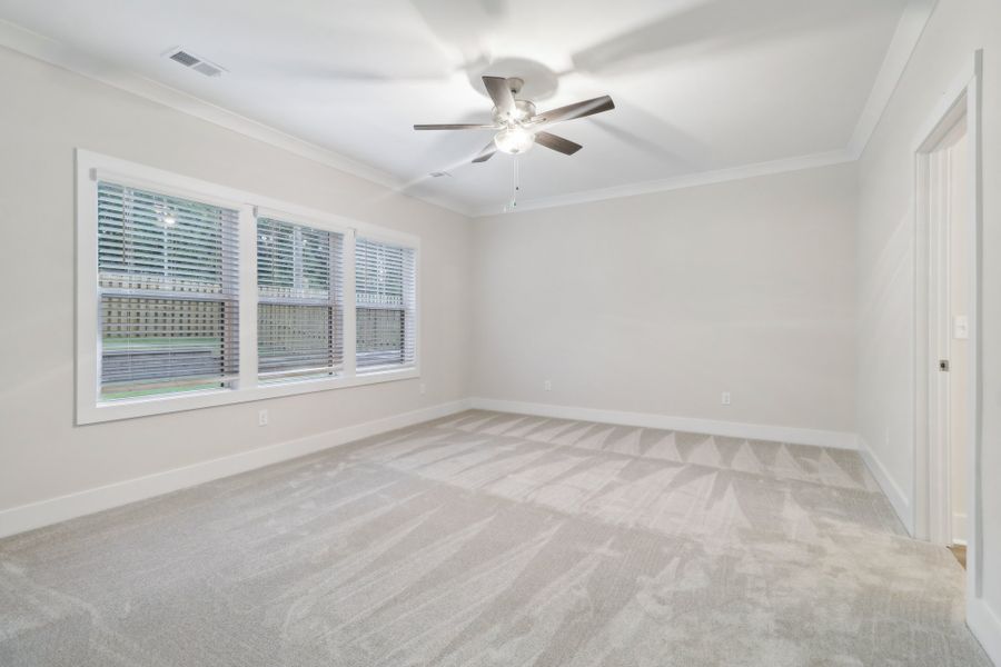 Representative unfurnished interior of a home built from the Carol II by Great Southern Homes in The Cove, Sumter (Image 24).