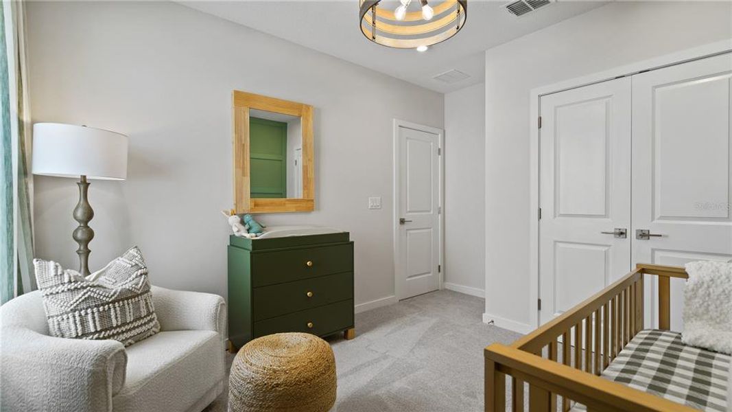 Furnished interior view inside a new home in Hamilton Bluff, Haines City (Image 28). Furnished interior view inside a new home in Hamilton Bluff, Haines City (Image 28).