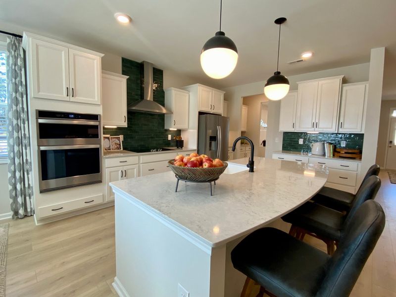 Representative furnished interior of a home built from the Brooks by McKee Homes in Coventry Woods, Fayetteville (Image 13).