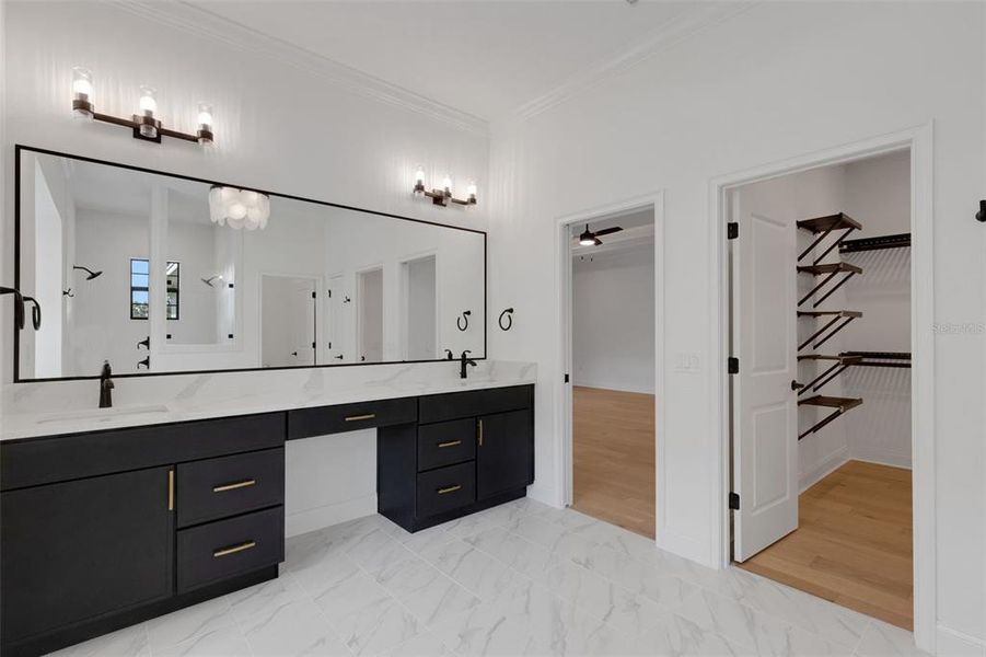 Furnished interior view inside a new home in , Lakeland (Image 11). Furnished interior view inside a new home in , Lakeland (Image 11).