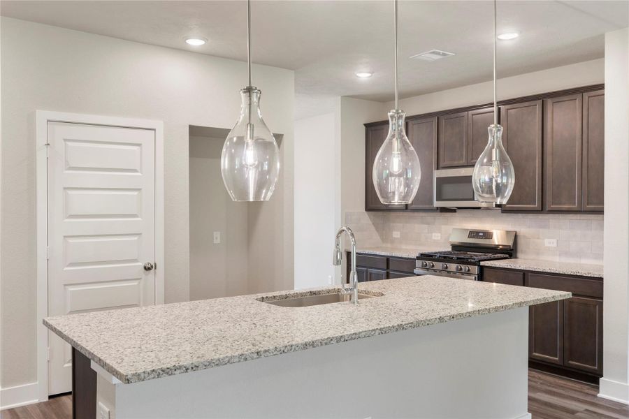 Furnished interior view inside a new home in Vintage Farms, Brenham (Image 9).