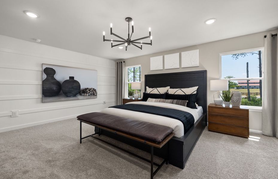 Representative furnished interior of a home built from the Murray by Pulte Homes in Wimberly, Angier (Image 30). Representative furnished interior of a home built from the Murray by Pulte Homes in Wimberly, Angier (Image 30).