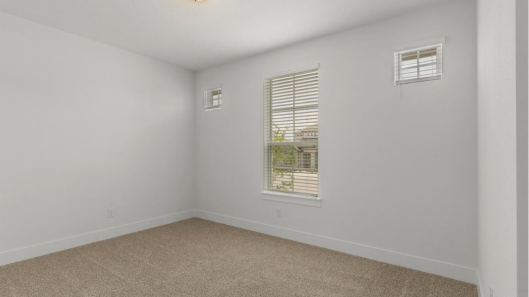 Representative unfurnished interior of a home built from the Michelle by Chesmar Homes in Newhaven, Manor (Image 11). Representative unfurnished interior of a home built from the Michelle by Chesmar Homes in Newhaven, Manor (Image 11).