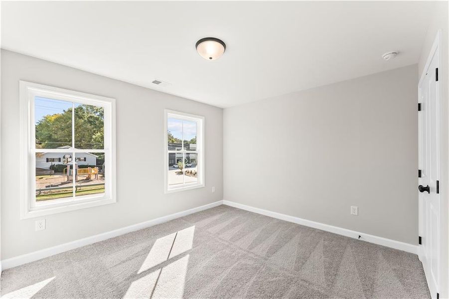 Spacious, unfurnished interior of a new home in East Park Village, Kennesaw (Image 23). Spacious, unfurnished interior of a new home in East Park Village, Kennesaw (Image 23).