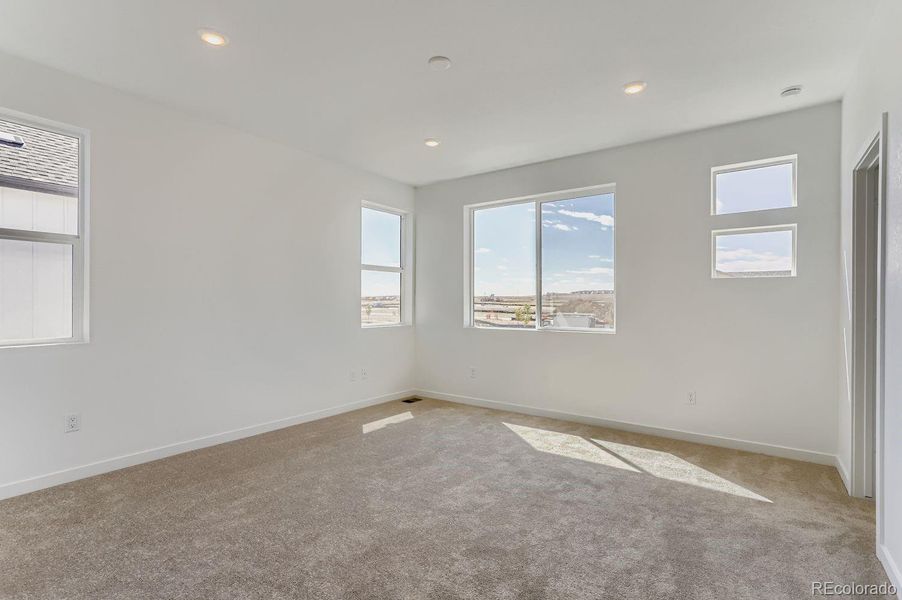 Spacious, unfurnished interior of a new home in Parterre: The Parkside Collection, Thornton (Image 10). Spacious, unfurnished interior of a new home in Parterre: The Parkside Collection, Thornton (Image 10).
