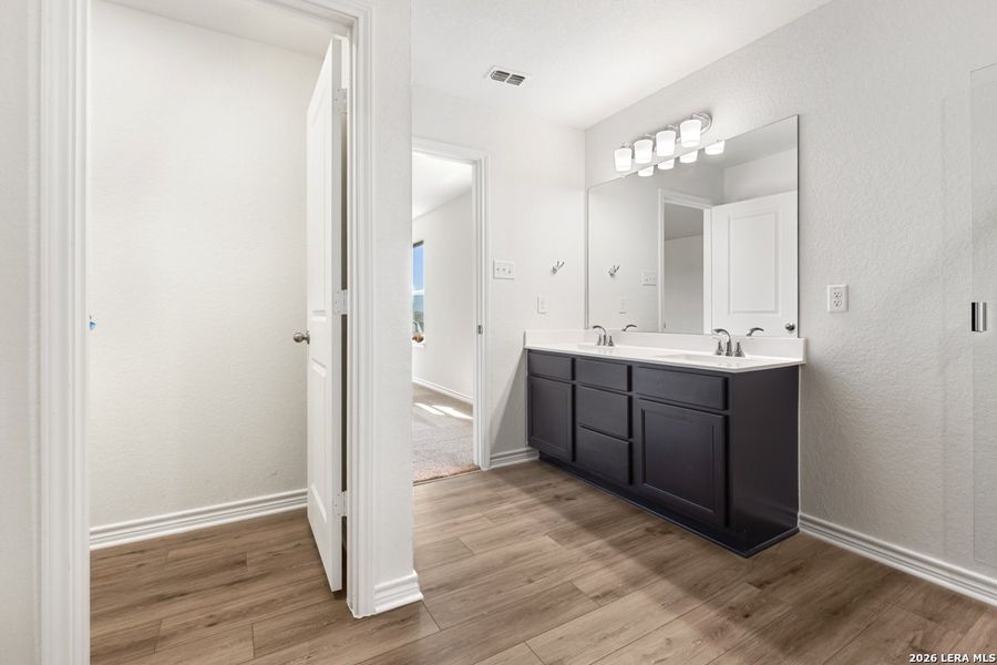 Furnished interior view inside a new home in Knox Ridge, Converse (Image 10). Furnished interior view inside a new home in Knox Ridge, Converse (Image 10).