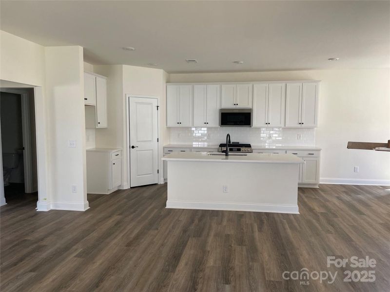 Gas stove and microwave vents to the outside Gas stove and microwave vents to the outside