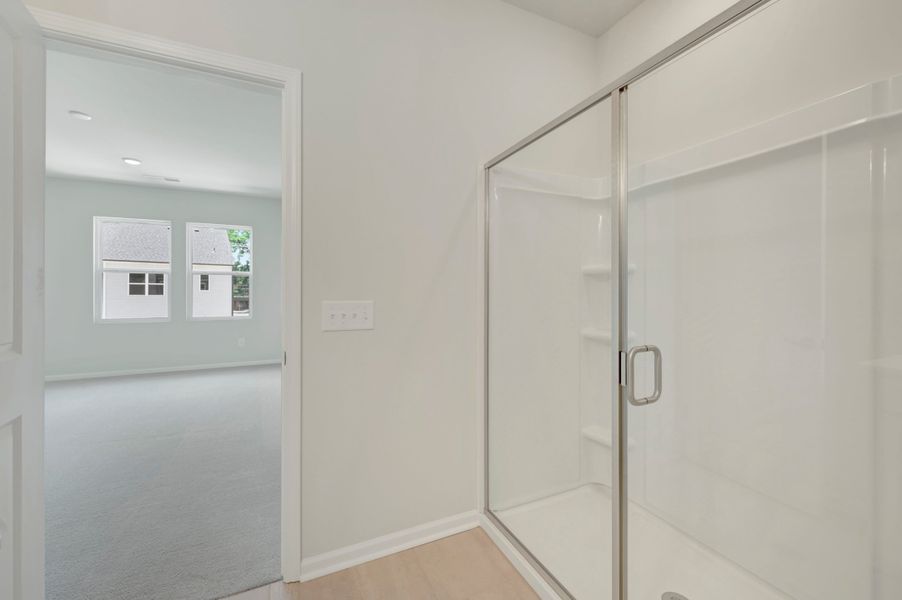 Spacious, unfurnished interior of a new home in Amplitude, Charlotte (Image 29). Spacious, unfurnished interior of a new home in Amplitude, Charlotte (Image 29).