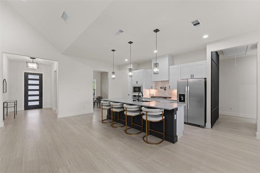 Furnished interior view inside a new home in , Forney (Image 28).