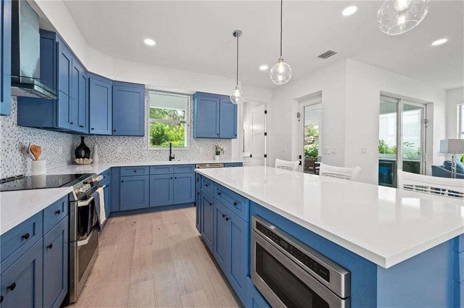 Furnished interior view inside a new home in , Sarasota (Image 15).