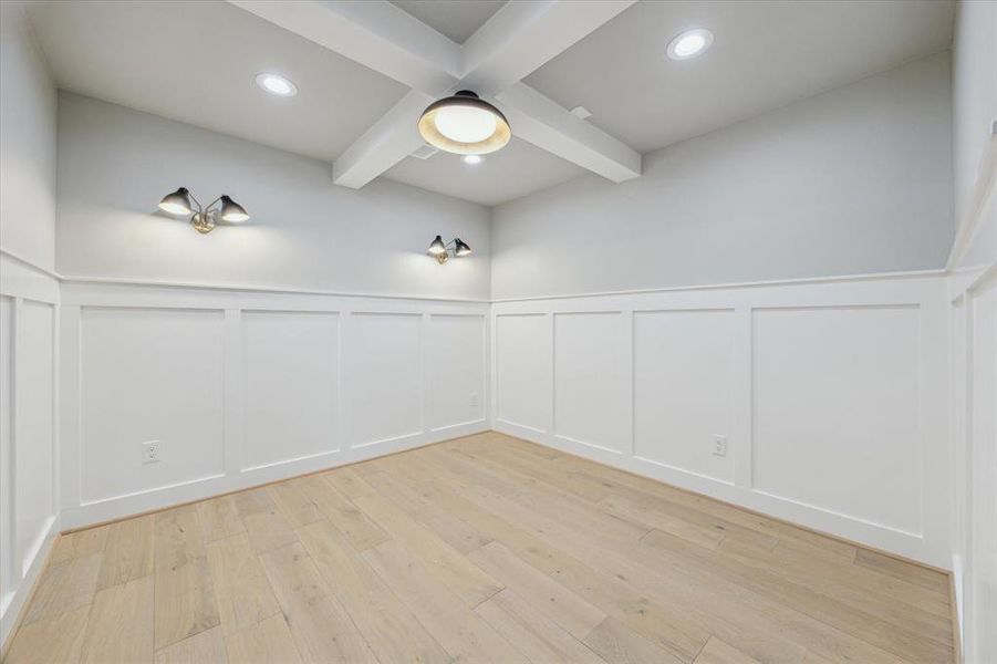 One of 4 upstairs bedrooms.