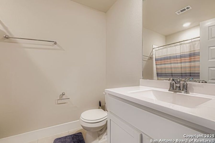 Furnished interior view inside a new home in Riverstone at Westpointe, San Antonio (Image 27).