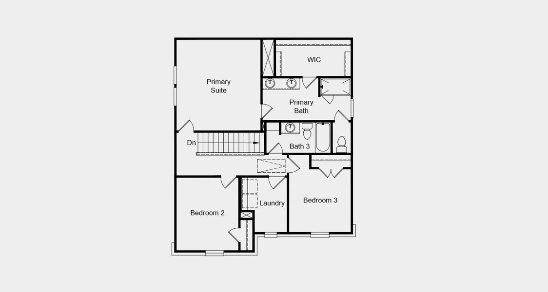 2D floor plan layout of this home in North Sky Celina, Celina, TX (Image 5). 2D floor plan layout of this home in North Sky Celina, Celina, TX (Image 5).