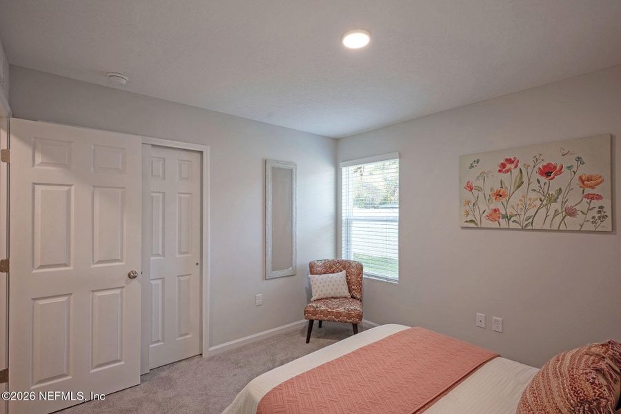 Furnished interior view inside a new home in , Jacksonville (Image 33).