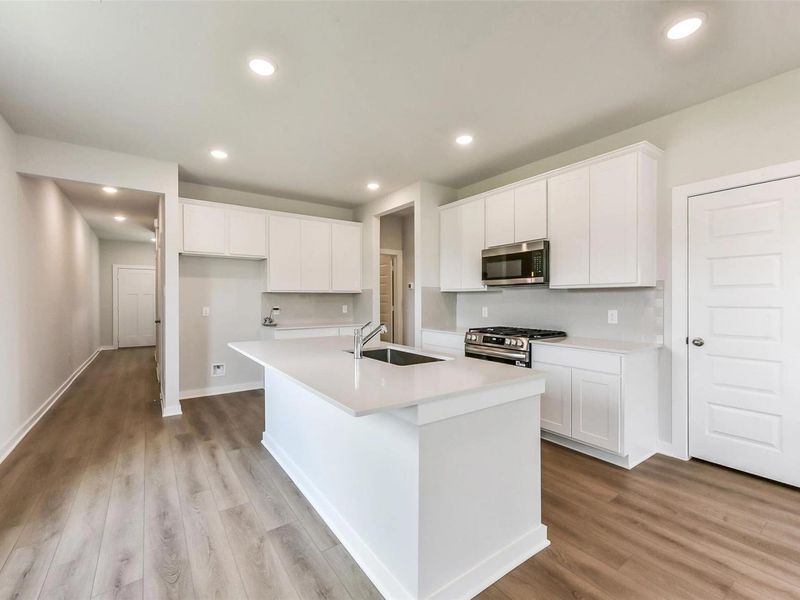 Furnished interior view inside a new home in The Villages at WestPointe, Dayton (Image 4). Furnished interior view inside a new home in The Villages at WestPointe, Dayton (Image 4).