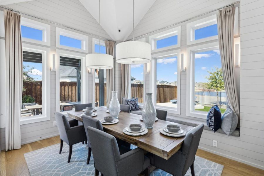 Furnished interior view inside a new home in South Pointe, Mansfield (Image 14). Furnished interior view inside a new home in South Pointe, Mansfield (Image 14).