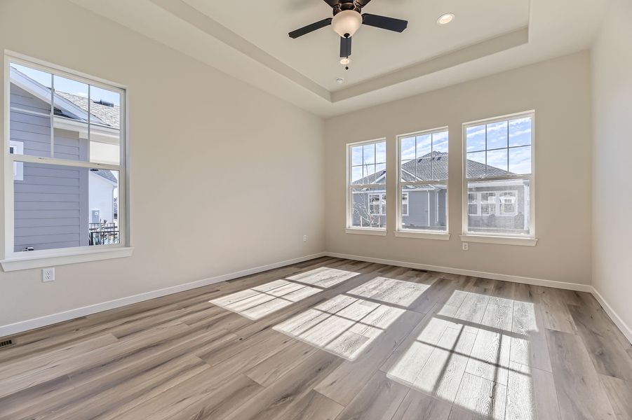 Plan C454 Main Bedroom Representative Photo