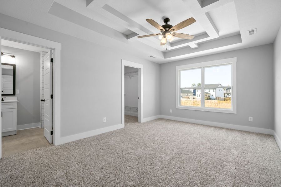 Representative unfurnished interior of a home built from the Noah by Rockwood Homes in Garrettsburg Meadows, Clarksville (Image 29).