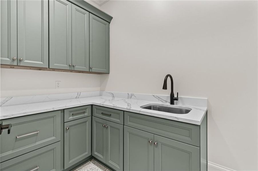 Furnished interior view inside a new home in , Dacula (Image 44).