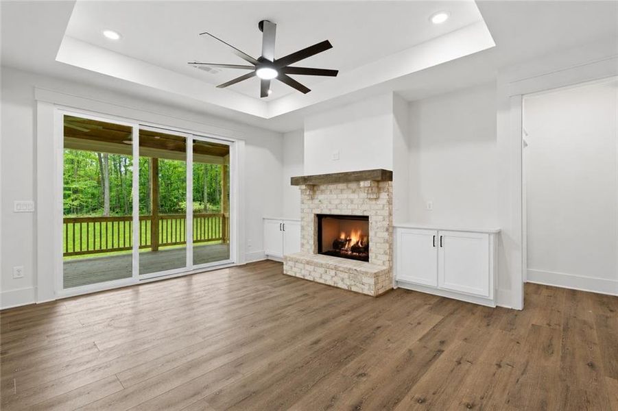 Spacious, unfurnished interior of a new home in Autumn Brook, Canton (Image 20). Spacious, unfurnished interior of a new home in Autumn Brook, Canton (Image 20).