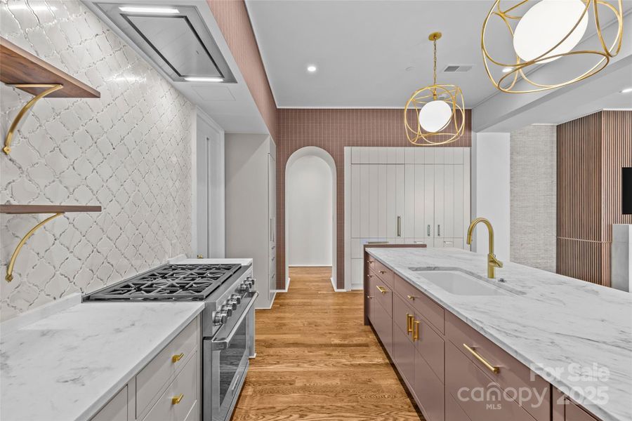 Furnished interior view inside a new home in , Charlotte (Image 29).