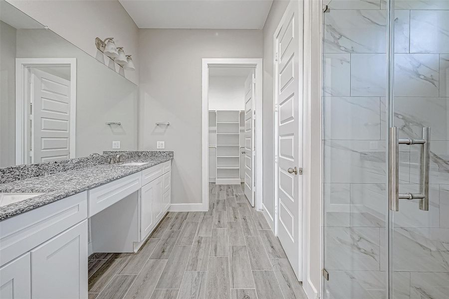 Furnished interior view inside a new home in , Needville (Image 12).