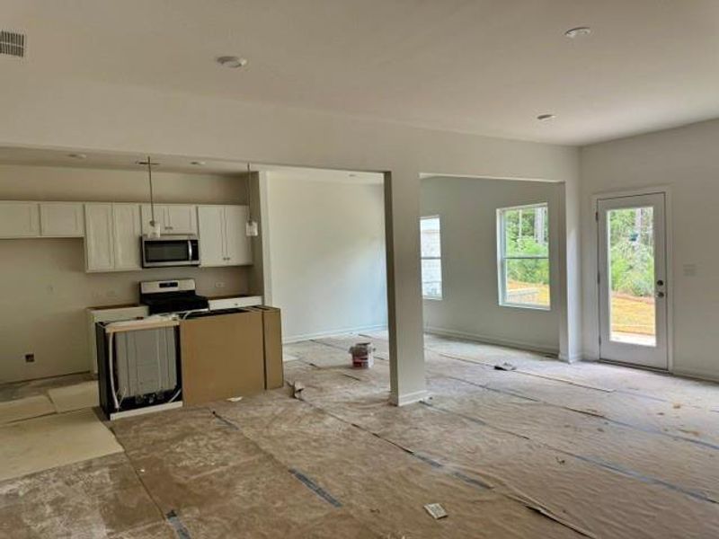 In-progress construction of a new home in Park Center Pointe, Mableton, GA (Image 6).