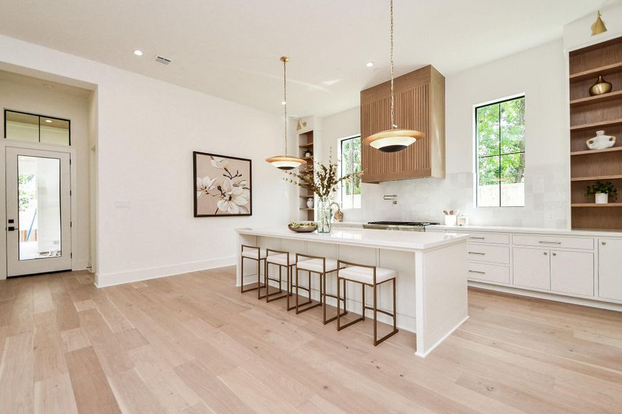 Furnished interior view inside a new home in , Houston (Image 11).