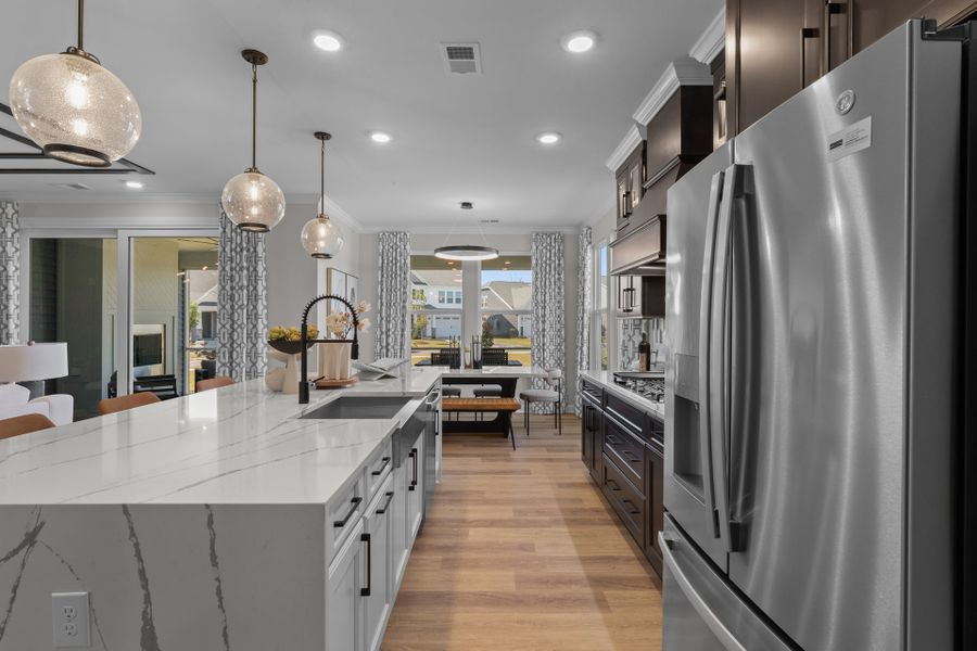 Representative furnished interior of a home built from the The Sand Dollar by Chesapeake Homes in Coastal Club of the Carolinas, Calabash (Image 36).
