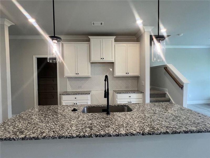 Furnished interior view inside a new home in Crofton Place Enclave, Snellville (Image 11).