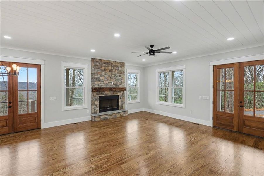 Spacious, unfurnished interior of a new home in , Clayton (Image 56).