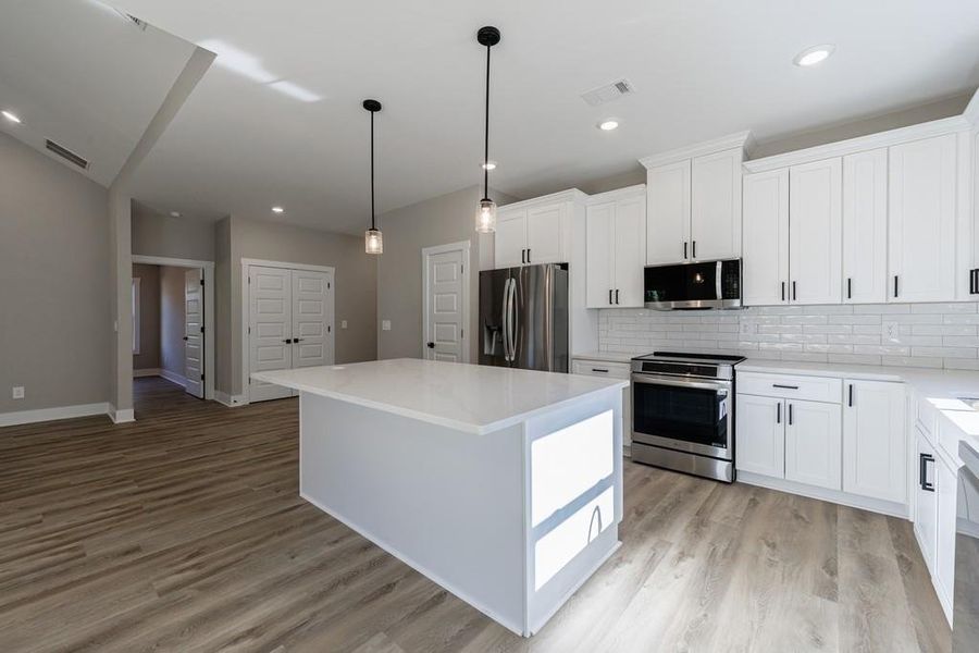Furnished interior view inside a new home in , Carrollton (Image 13).
