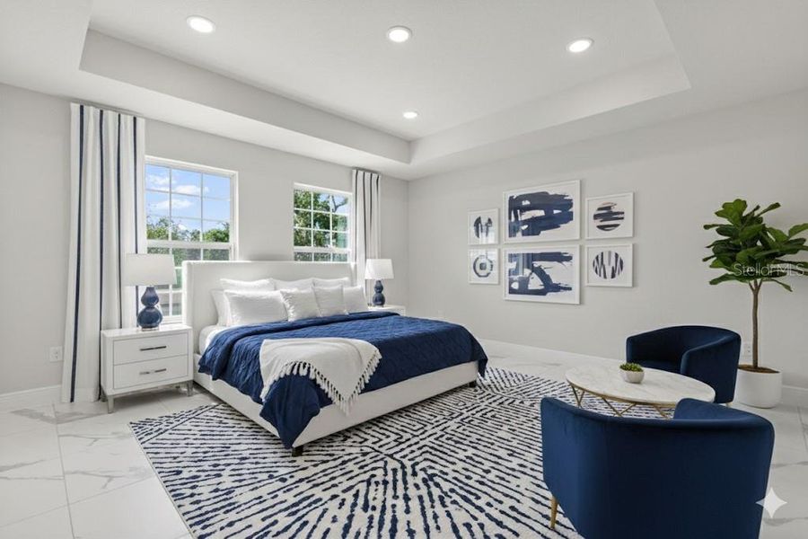 Furnished interior view inside a new home in , Kissimmee (Image 10).