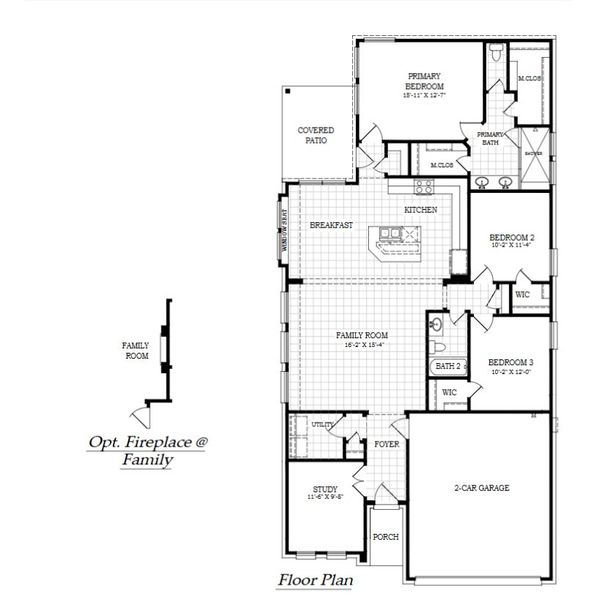 2D floor plan layout for the Rhyan by Chesmar Homes in Stream Waters, Seguin, TX (Image 4). 2D floor plan layout for the Rhyan by Chesmar Homes in Stream Waters, Seguin, TX (Image 4).