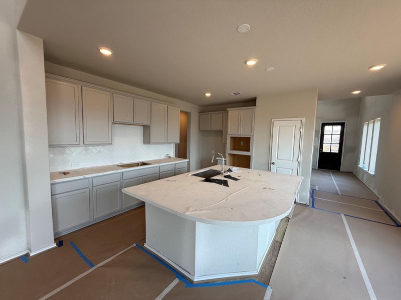 In-progress construction of a new home in Candela, Richmond, TX (Image 9).