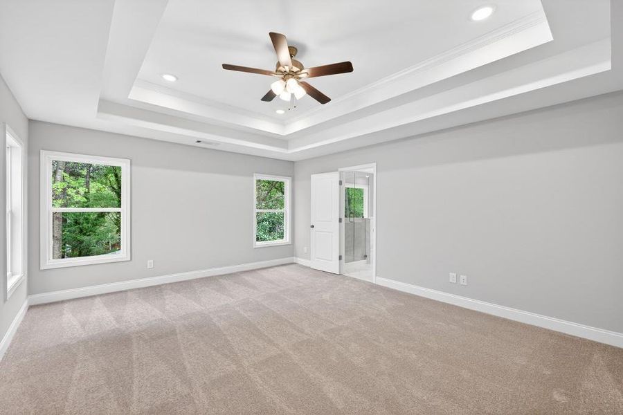 Spacious, unfurnished interior of a new home in , Sugar Hill (Image 30).
