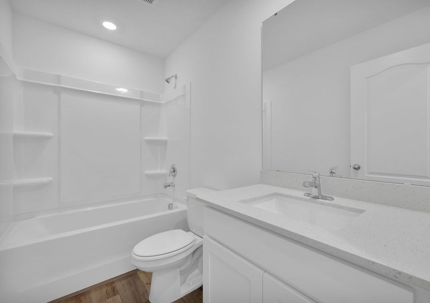 Secondary bathroom