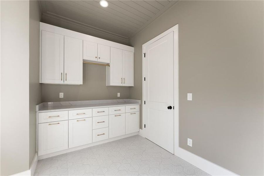 Furnished interior view inside a new home in , Flowery Branch (Image 13).