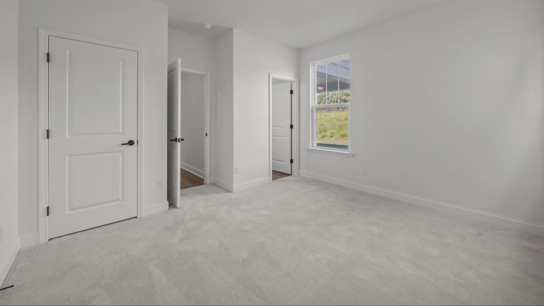 The Norris Plan by DRB Homes in McBride Indian Trail, NC - Bedroom 1 The Norris Plan by DRB Homes in McBride Indian Trail, NC - Bedroom 1