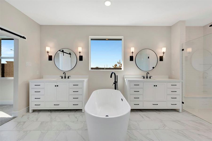 Furnished interior view inside a new home in Elevon, Lavon (Image 13).