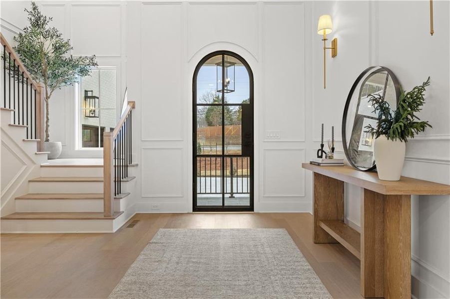 Furnished interior view inside a new home in , Johns Creek (Image 5).