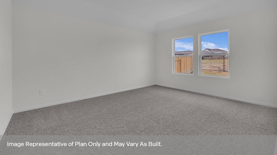 Spacious, unfurnished interior of a new home in Trace, San Marcos (Image 20).