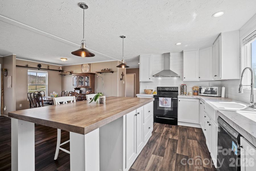 Furnished interior view inside a new home in , Hendersonville (Image 11).