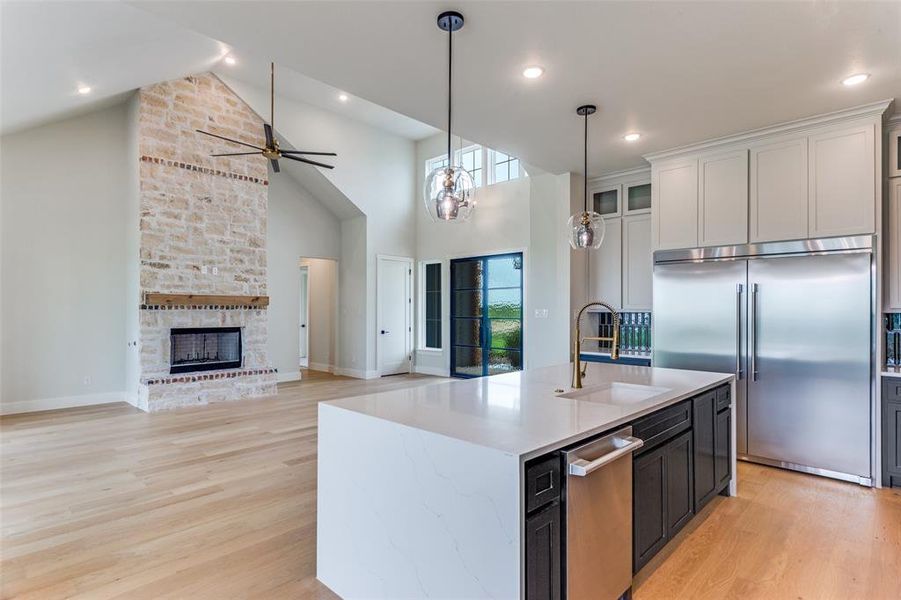Furnished interior view inside a new home in , Aledo (Image 11).