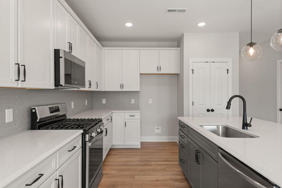 Furnished interior view inside a new home in Hopewell Garden, Winston-Salem (Image 6).