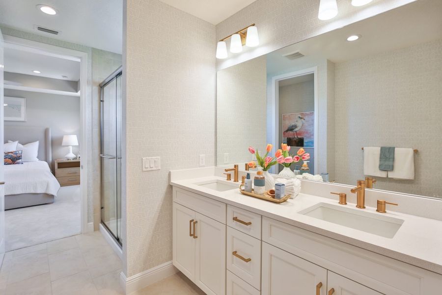 Representative furnished interior of a home built from the Honor by Neal Communities in Palm Grove, Bradenton (Image 19).