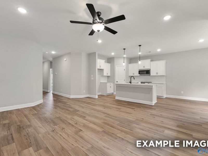 Spacious, unfurnished interior of a new home in Bailey Park, Fayetteville (Image 10).