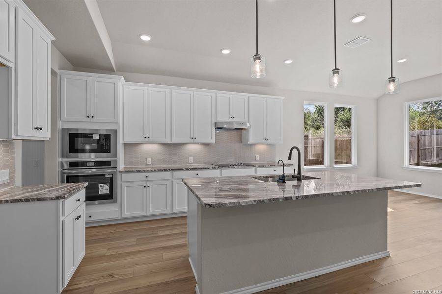 Furnished interior view inside a new home in Royal Crest, San Antonio (Image 22).